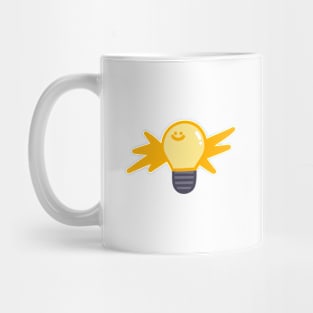 Happy Light Bulb Mug